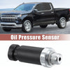 Chevy Plastic Metal Black Silver Tone Engine Oil Pressure Sensor