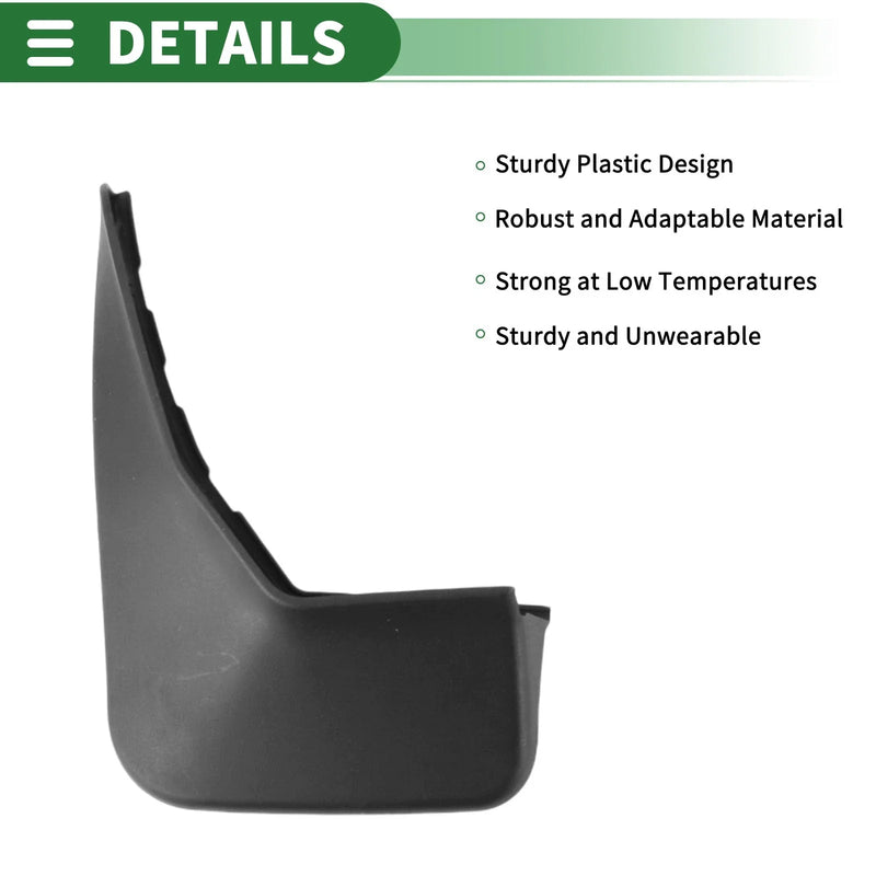 Ford Fiesta 2015-2016 Mud Flaps Splash Guards ( Mount Accessories)
