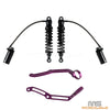 Harley Street Glide EFI FLHX Monotube Remote Reservoir Shocks (2014-2024)