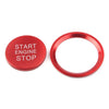 Audi A4L A5 A6L A7 A8 Red Engine Start Button Decorative Ring Cover