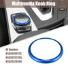 BMW X3 Blue Multimedia Knob Ring Aluminum Alloy