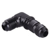 Car Aluminum 90 Degree 6AN Flare Bulkhead Adapter Fitting