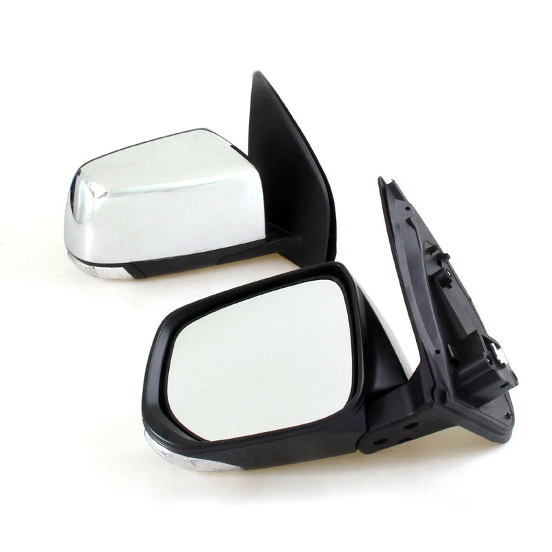 Isuzu D-Max Chevrolet D-Max V-Cross 2012-2016 Wing Mirror w/ Turn Signal Chrome