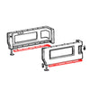 Toyota Land Cruiser BJ40 FJ40 1969-1986 Rear Upper Side Panel x2