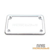 Harley Scooter Chopper Chrome Motorcycle License Plate Frame