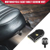 Harley Davidson Seat Bolt Screw with Knob Cover Set