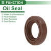 Oil Seal FKM Rubber 18x30x7mm High Pressure Brown 5 Pcs