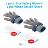 Various Models Stainless Steel Cut Proof Stab Resistant Butcher Gloves