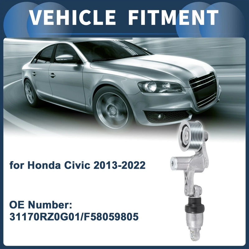Honda Civic (2013-2022) 1 Pc Belt Tensioner