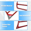 BMW 3 4 Series GT Steering Wheel Cover Trim Stickers Red (2014-2019)