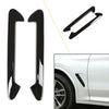 BMW X3 G01 X4 G02 Gloss Black Side Air Fender Vent Trim (2018-2023)