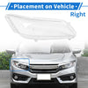 Honda Accord Car Front Right Headlight Lens Cover (2013-2016)