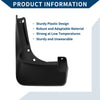 Mercedes-Benz GLC Mud Flaps Splash Guards Set (2023)