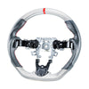 Mazda 3 / 5 Silver Carbon Fiber Steering Wheel (2010-2015)
