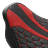 Harley CVO Road Glide Black Red Driver Passenger Seat (2009-2023)