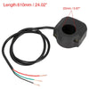 Motorcycle Handlebar Headlight Switch Button with Yellow Indicator Light