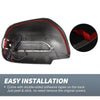 Lexus RX330 RX300 RX350 Gloss Black Rearview Mirror Cover Overlay (2004-2006)