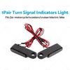 Harley Davidson Black LED Mini Turn Signal Blinker Lights