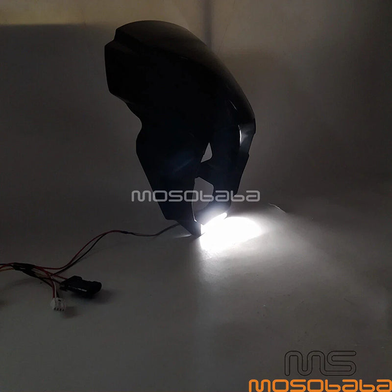 Harley Softail Breakout LED Day Running Light Headlight Fairing (2018-2022)