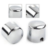Harley Softail Deuce FXSTD Springer Chrome Rear Axle Nut Covers
