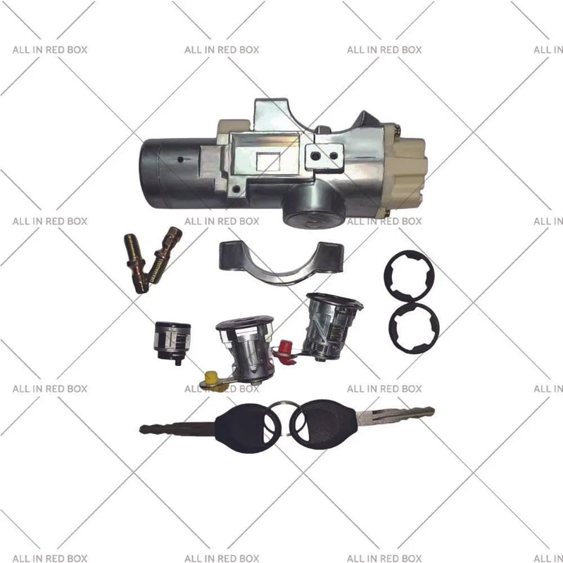 Nissan Patrol GU Y61 Ute Door Lock Key Ignition Barrel Set (2000-2017)
