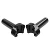 Harley Dyna Sportster Softail 4.5" Black Straight Handlebar Risers