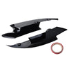 BMW E90 E91 E92 M3 Gloss Black Front Bumper Lip Splitter (2008-2013)