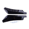 2 x Bumper Lip Splitter Spoiler Flap