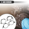 Dodge ABS Wheel Speed Sensor Set (2 x Front, 2 x Rear)