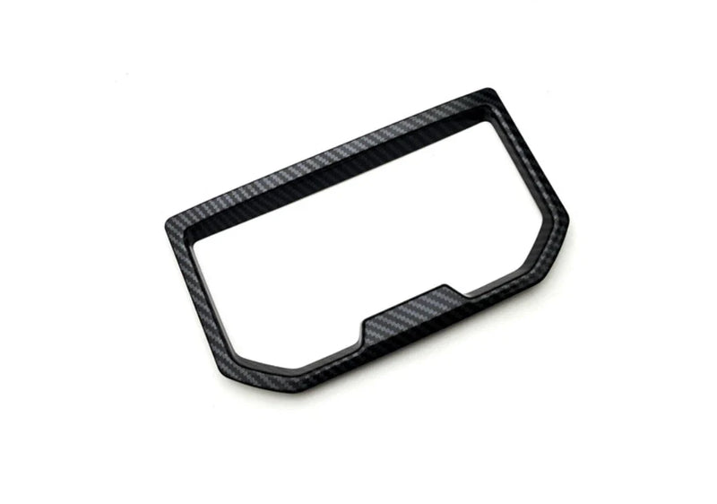 Toyota Tacoma Carbon Fiber Rear Water Cup Holder Frame Cover (2024-2025)