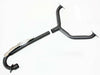 250cc Dinosaur Style Quad ATV GOLD Alloy Twin Exhaust Pipe Mufflers