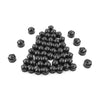 Harley Road King Electra Glide Black Engine Bolt Cap Set (1999-2016)