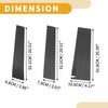 Honda STEPWGN (2022-2024) Carbon Fiber Black 6 Pcs Door Pillar Window Trim