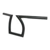 Harley Choppers Bobber Custom 1" Black Z Bars Handlebars