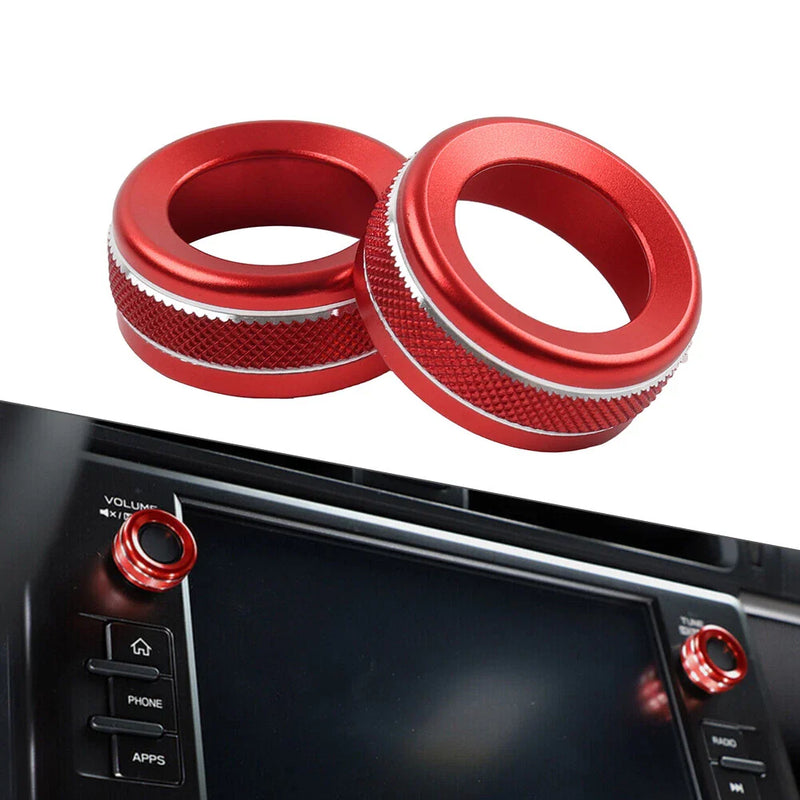 Subaru BRZ, Toyota GR86 Red Center Console Volume Switch Knob Ring (21-24)