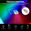 Vehicles Mini USB LED Car Interior Lights Touch Keys Neon Ambient Lamp Bulb