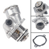 Benz C300 C350 E350 Engine Coolant Thermostat Assembly w/ Sensor (2008-2015)