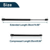 Jeep Grand Cherokee WK / WH Rear Window Lift Supports (2005-2010)