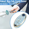 Nissan Altima Maxima 5 Button Smart Key Fob Cover TPU Blue