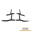 Harley Road King Saddlebag Bracket Guard Crash Bars w/4 Tube Sliders