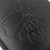 Harley Bobber Black Rear Passenger Pillion Pad Seat with 8 Suction Cups