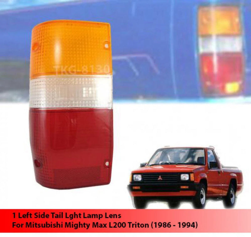 Mitsubishi  L200 Triton LH Rear Tail Light Lens (1986-1994)