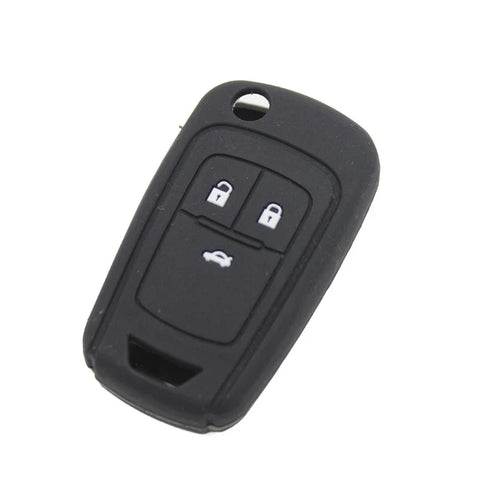 Chevrolet Cruze 2013-2014 Spark Onix Volt Black Silicone FOB Key Cover Fit