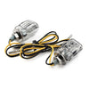 Chrome Universal LED Motorcycle Turn Signal Light