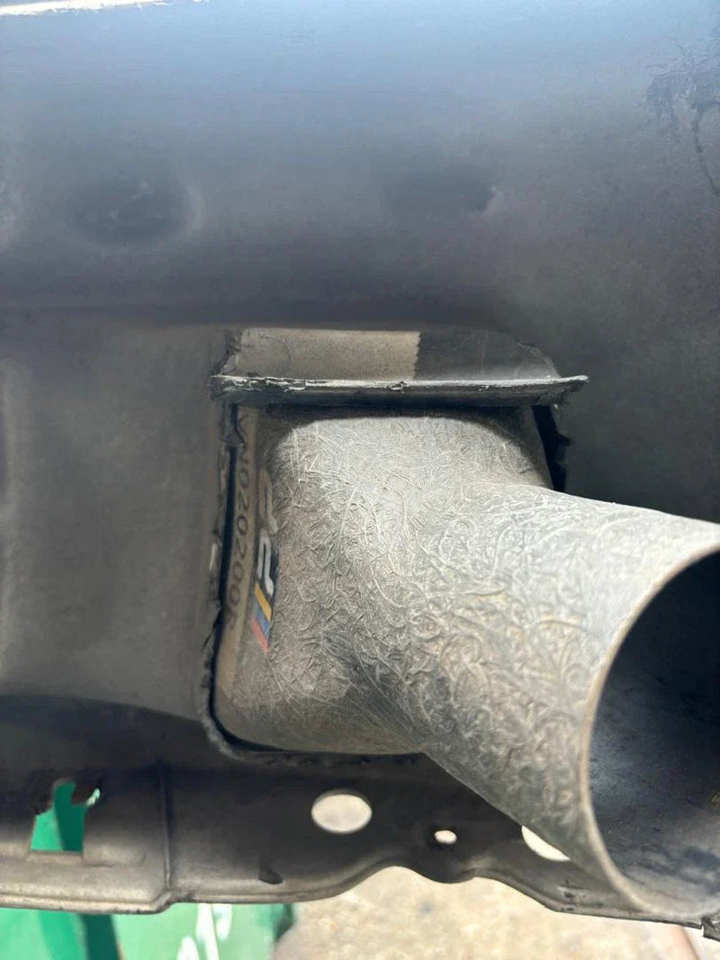 Honda Integra FRP Black Front Bumper Right Air Duct Scoop (1993-2001)