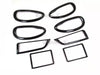 Toyota Yaris Vios Carbon Ring Air Vents & Door Handle Covers (2013-2016)