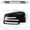 Mercedes Benz A Class B Class C Class Right Mirror Cover Cap Gloss Black (2013-2023)