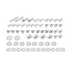 Honda CR125R CR250R 62pc Body Bolt Fasteners Kit (1987-1997)
