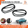 Nissan Navara D21, Pathfinder Front Door Glass Window Felt Channel (86-97)