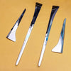 Lexus UX200 UX250h UX300 4x Chrome Door Body Side Molding Cover Trims (2019–2024)